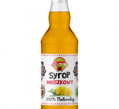 Syrop sok Mniszek Mniszkowy 100% Naturalny